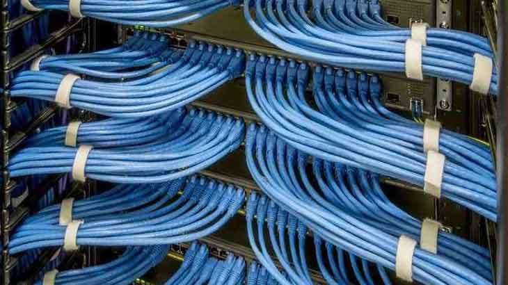 Fiber optic installation services for high-performance data networking